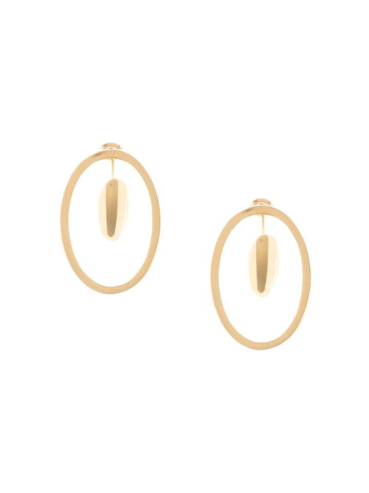 Fjord Small Hoop Earrings - Gold