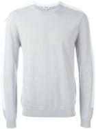 Kenzo Crew Neck Jumper, Men's, Size: L, Grey, Viscose/cotton/polyamide