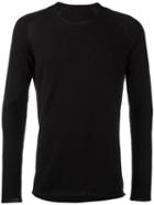 Label Under Construction - Crew Neck Jumper - Men - Cotton - 48, Black, Cotton