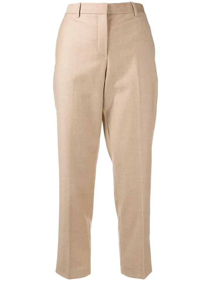 Theory Cropped Tailored Trousers - Neutrals