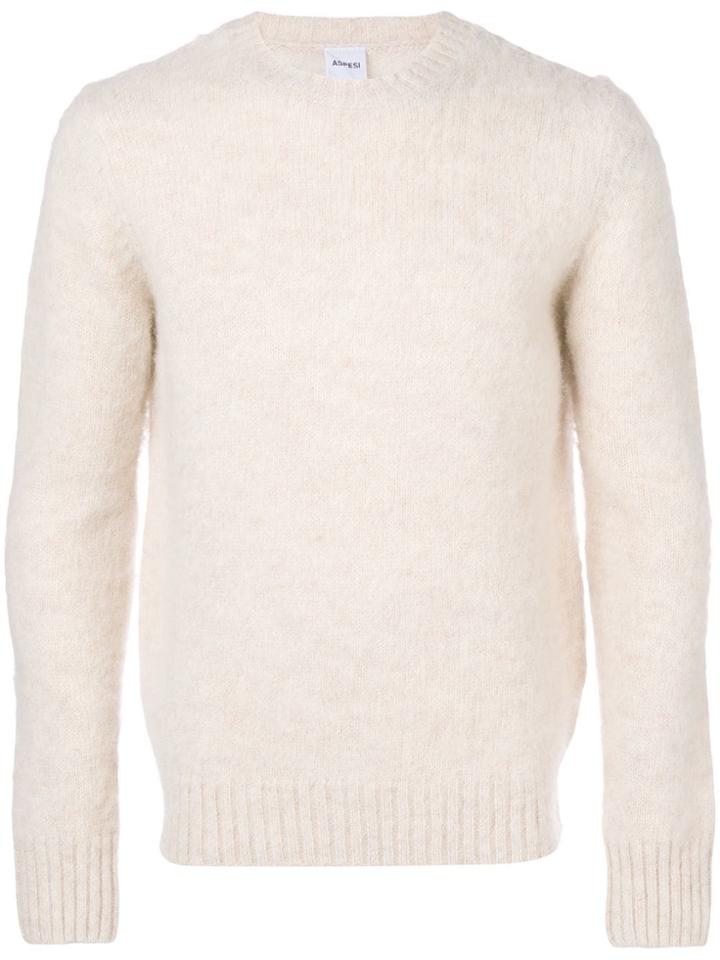 Aspesi Round Neck Jumper - Neutrals
