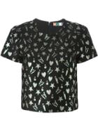 Msgm Embroidered Top