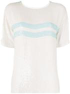 P.a.r.o.s.h. Gully T-shirt, Women's, White, Pvc/viscose Crepe