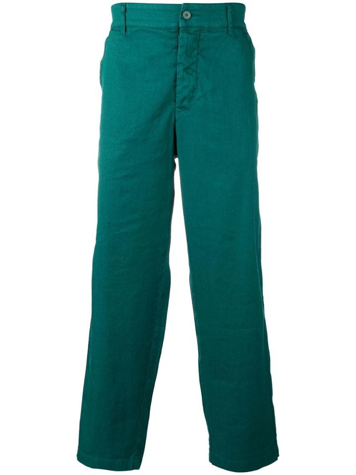 Barena Straight-cut Trousers - Green