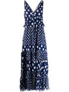 Diane Von Furstenberg Isha Printed Maxi Dress - Blue