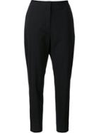 Massimo Alba Cropped Trousers - Nude & Neutrals