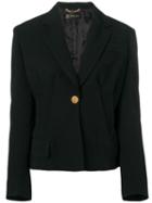 Versace Classic Tailored Blazer - Black