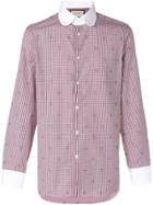Gucci Checked Longsleeved Shirt - Red