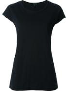 Ann Demeulemeester Back Print Detail T-shirt, Women's, Size: 40, Black, Cotton