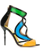 Francesca Mambrini Colour Block Sandals