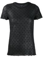 Rag & Bone Polka Dot T-shirt - Black