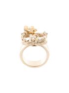 Chanel Pre-owned Logos Ring - Metallic