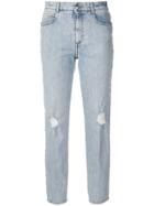 Stella Mccartney Slim Fit Stonewashed Jeans - Blue
