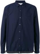 Sacai - Drawstring Oxford Shirt - Men - Cotton - 1, Blue, Cotton