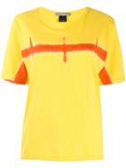 Suzusan Horizon Print T-shirt - Yellow