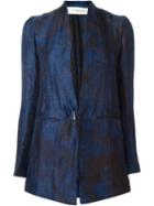 Isabel Benenato Collarless Blazer