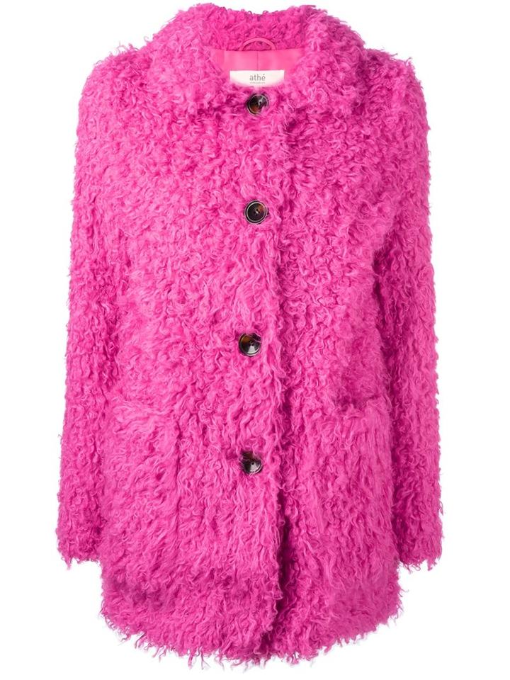 Vanessa Bruno Athé Short Buttoned Coat