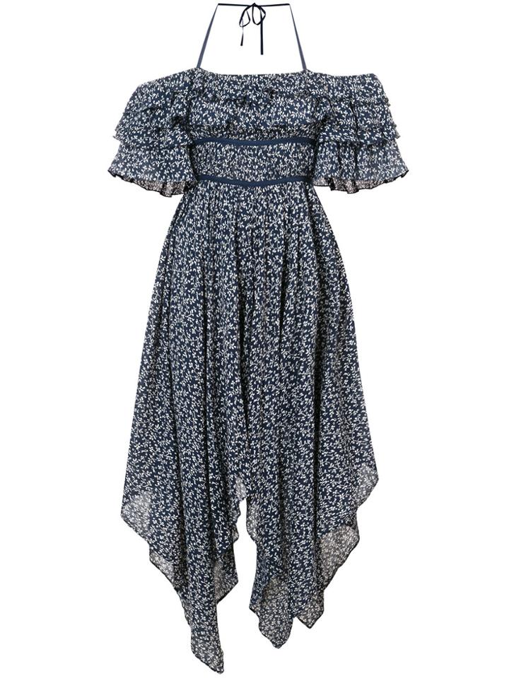 Ulla Johnson Jessa Floral Dress - Blue