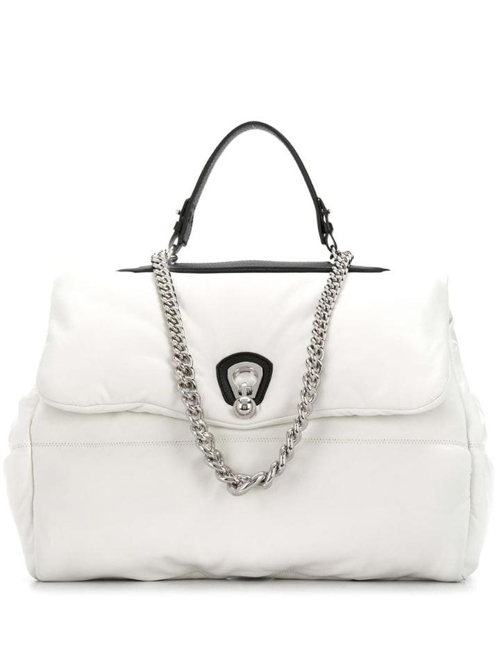 Ermanno Scervino Padded Tote - White
