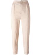 Isabel Marant Neyo Trousers, Women's, Size: 38, Nude/neutrals, Silk/linen/flax/spandex/elastane/cotton
