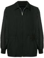 Comme Des Garçons Vintage Quilted Sleeved Jacket - Black