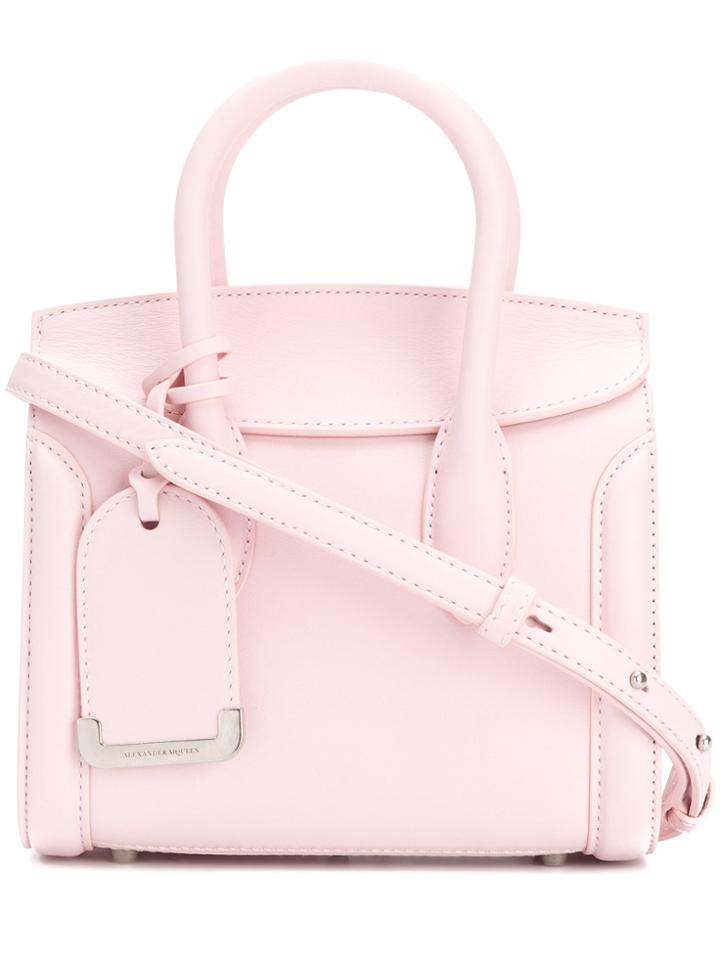 Alexander Mcqueen Heroine 30 Tote - Pink & Purple