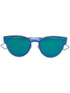 Dior Eyewear 'dior Sculpt' Sunglasses - Blue