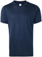 Eleventy - Classic Crewneck T-shirt - Men - Silk/cotton - L, Blue, Silk/cotton