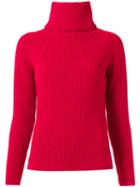 Egrey - Turtle Neck Jumper - Women - Cashmere/wool - P, Red, Cashmere/wool
