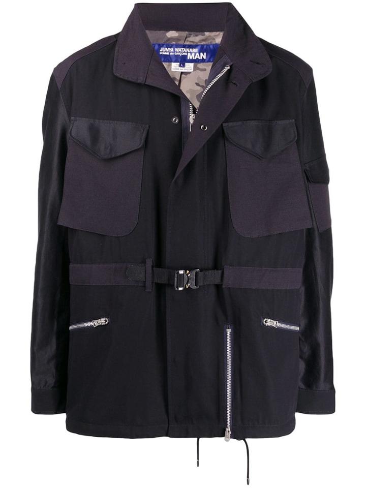 Junya Watanabe Man Classic Shirt Jacket - Blue