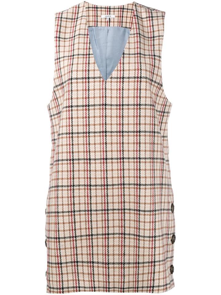 Ganni 'duncan' Check Dress