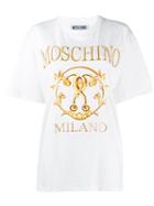 Moschino Milano Logo T-shirt - White