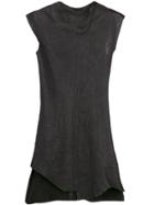 Olsthoorn Vanderwilt Asymmetric Fitted Dress - Black