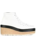 Pierre Hardy 'trapper' Shoes - White