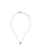 V Jewellery Chrysler Emerald Necklace - Metallic