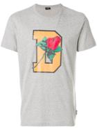 Diesel Logo Print T-shirt - Grey