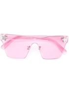 Stella Mccartney Eyewear Star Embellished Sunglasses - Pink