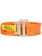 Heron Preston Logo Belt - Yellow