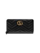 Gucci Gg Marmont Wallet - Black