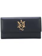 Alexander Mcqueen Insignia Wallet - Black