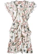 Isabel Marant - Unity Dress - Women - Cotton/acrylic/brass - 40, Ivory, Cotton/acrylic/brass
