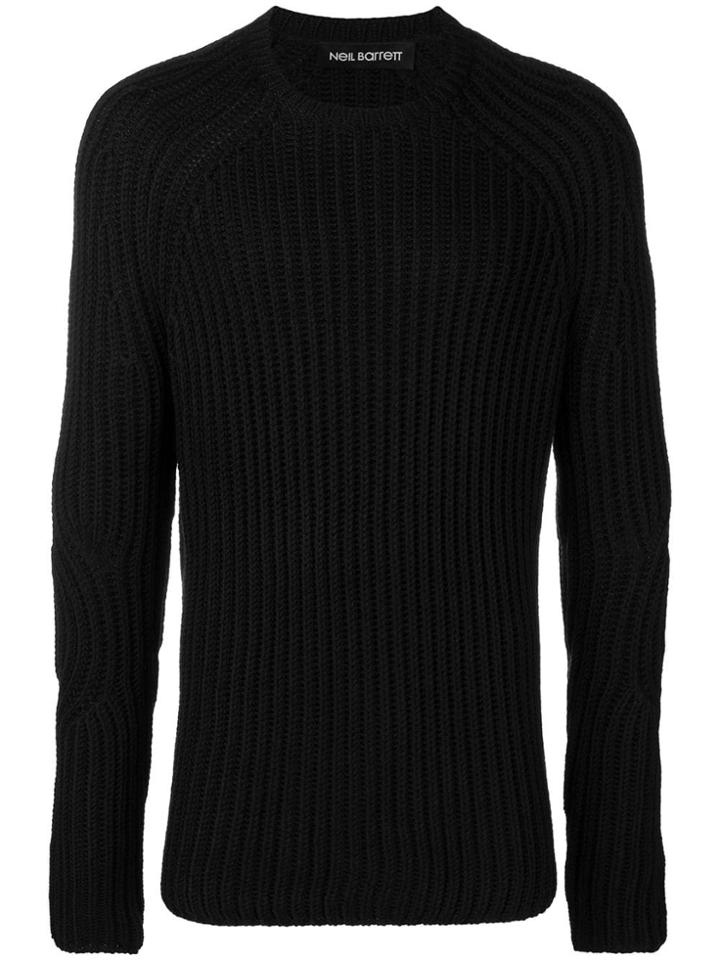 Neil Barrett Neil Barrett - Man - Wool Knit - Black