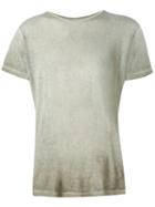 John Elliott Classic Round Neck T-shirt, Men's, Size: M, Green, Cotton