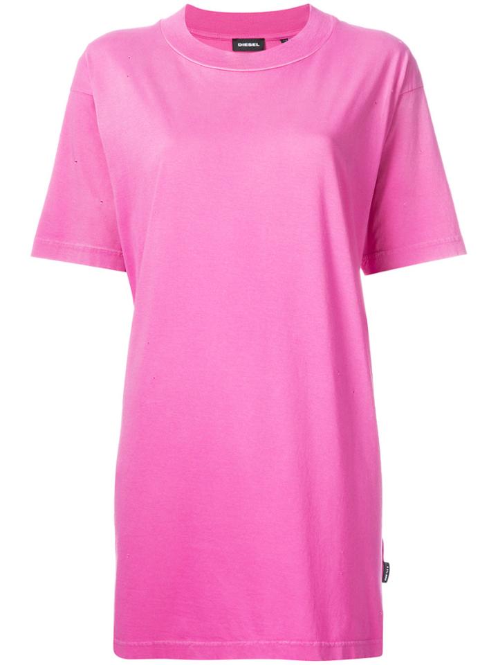 Diesel Boyfriend T-shirt - Pink & Purple