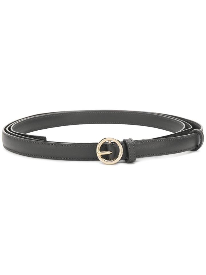Nina Ricci Classic Buckled Belt - Grey