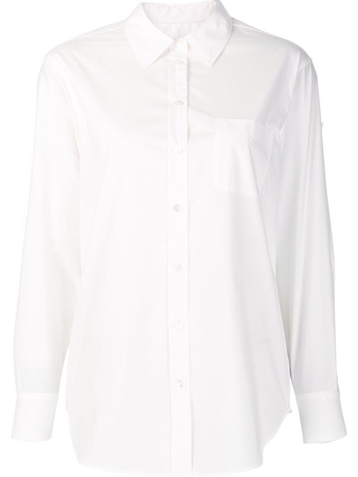 Equipment Chest Pocket Shirt, Women's, Size: Small, White, Cotton