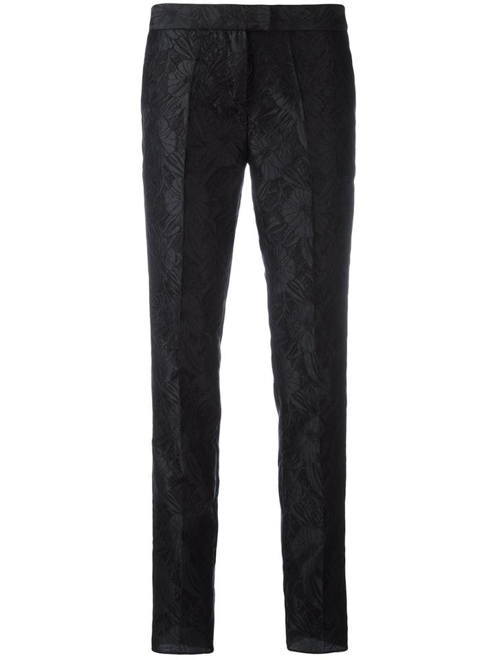 Christian Pellizzari Cigarette Trousers, Women's, Size: 44, Black, Polyester/silk/polyamide