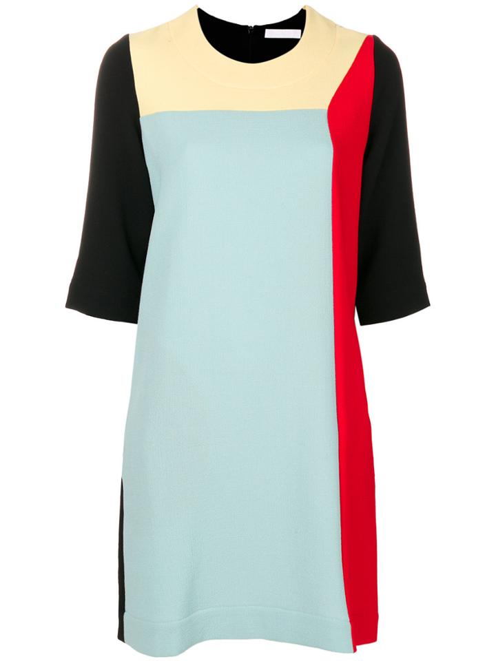 Peter Jensen Colour Block Dress - Multicolour