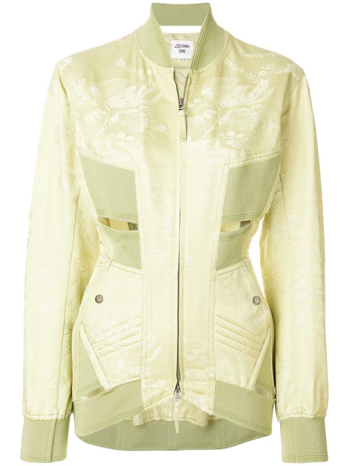 Jean Paul Gaultier Vintage Panelled Structured Jacket - Green
