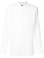 Z Zegna Mandarin Neck Shirt - White